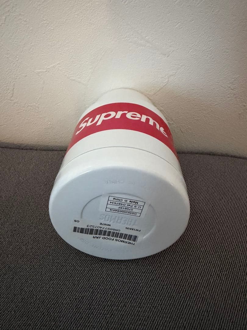 新品！supreme x THERMOS ステンレスフードジャー ホワイト
