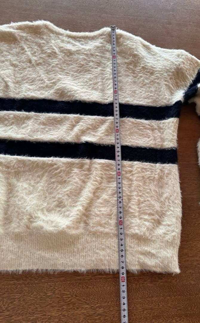 美品　Ｌサイズ アンパスィ and per se クルーネック セーター