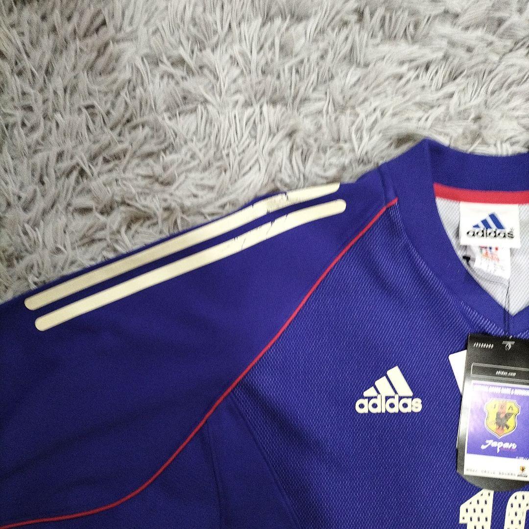 新品タグ付きadidas アディダス　日本代表ユニホーム　小野伸二