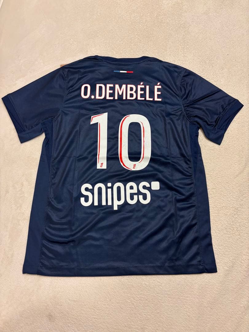 Nike PSG O.デンベレ10 番サッカーシャツ