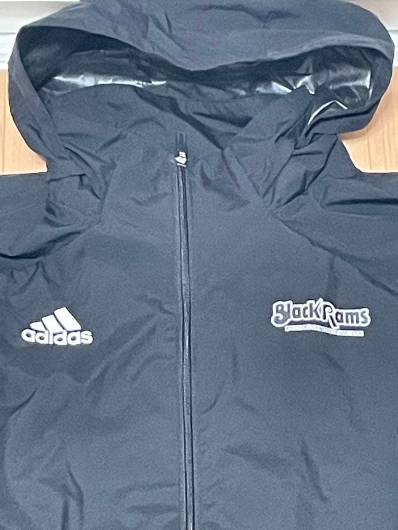 adidas％リコーブラックラムズジップジャケット％アディダス RICOH