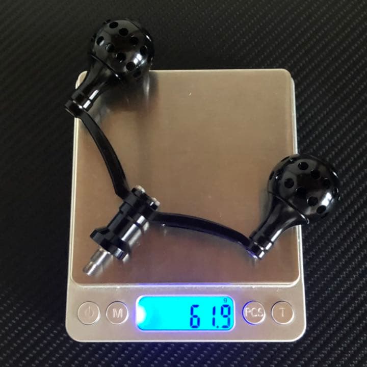 シマノ用スピニングリールアルミダブルハンドル パワーハンドルノブセット