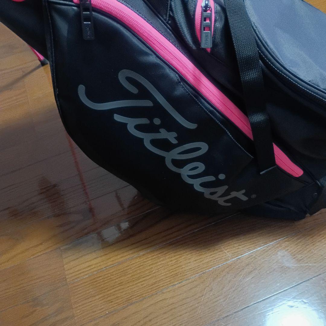 Titleist キャディバッグ ブラック/ピンク