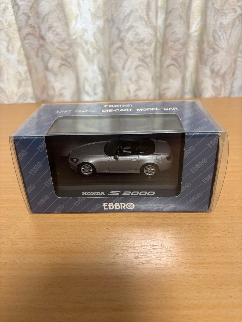 EBBRO 1/43 HONDA S2000シルバーストーンメタリック自宅展示品