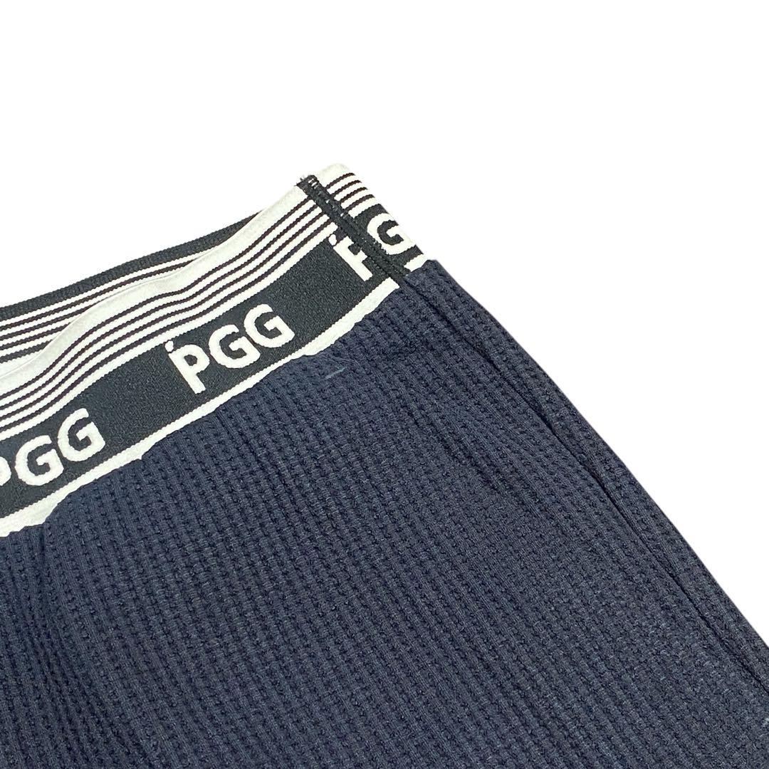 【未使用】定価2.8万円 PGG メンズ ワッフルロゴウエストショートパンツ