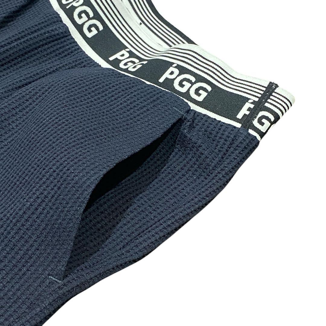 【未使用】定価2.8万円 PGG メンズ ワッフルロゴウエストショートパンツ