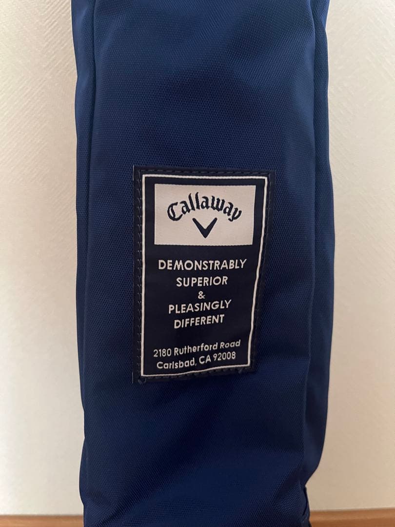 CALLAWAY ネイビーゴルフバッグ