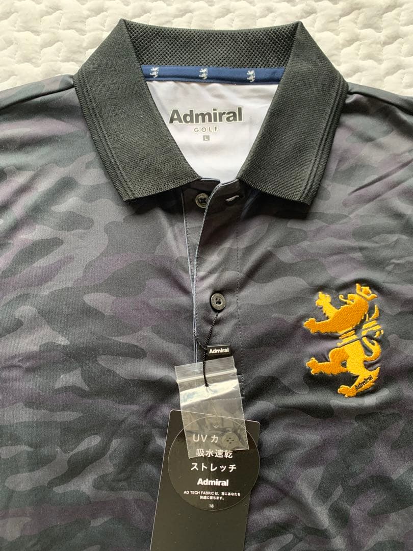 アドミラル admiral メンズ ポロシャツ ポロシャツ 新品　ゴルフウェア
