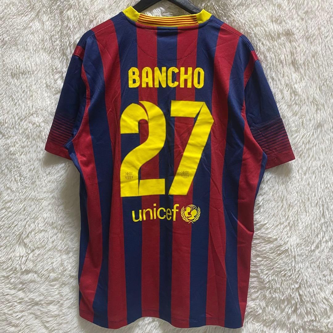 NIKE FCバルセロナ 13-14 ユニフォーム XL 27 BANCHO