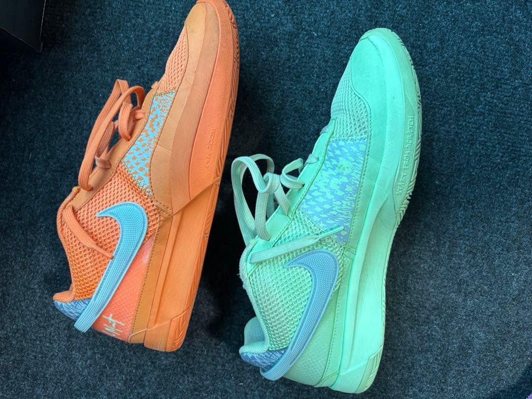 シューズ(男性用) Nike Ja 1 \"Bright Mandarin/Vapor Green