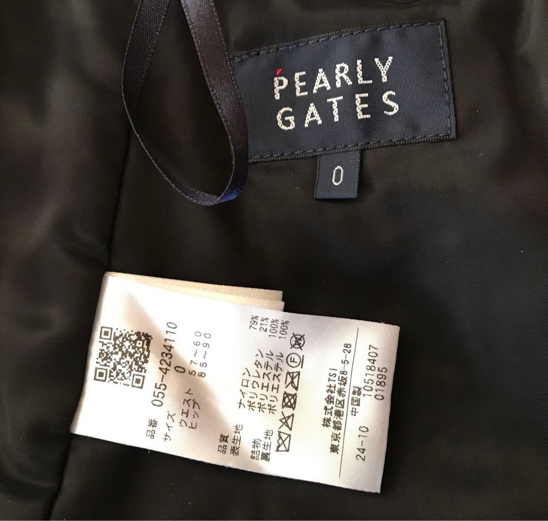 PEARLY GATES ゴルフスカート 中綿　星柄 サイズ0