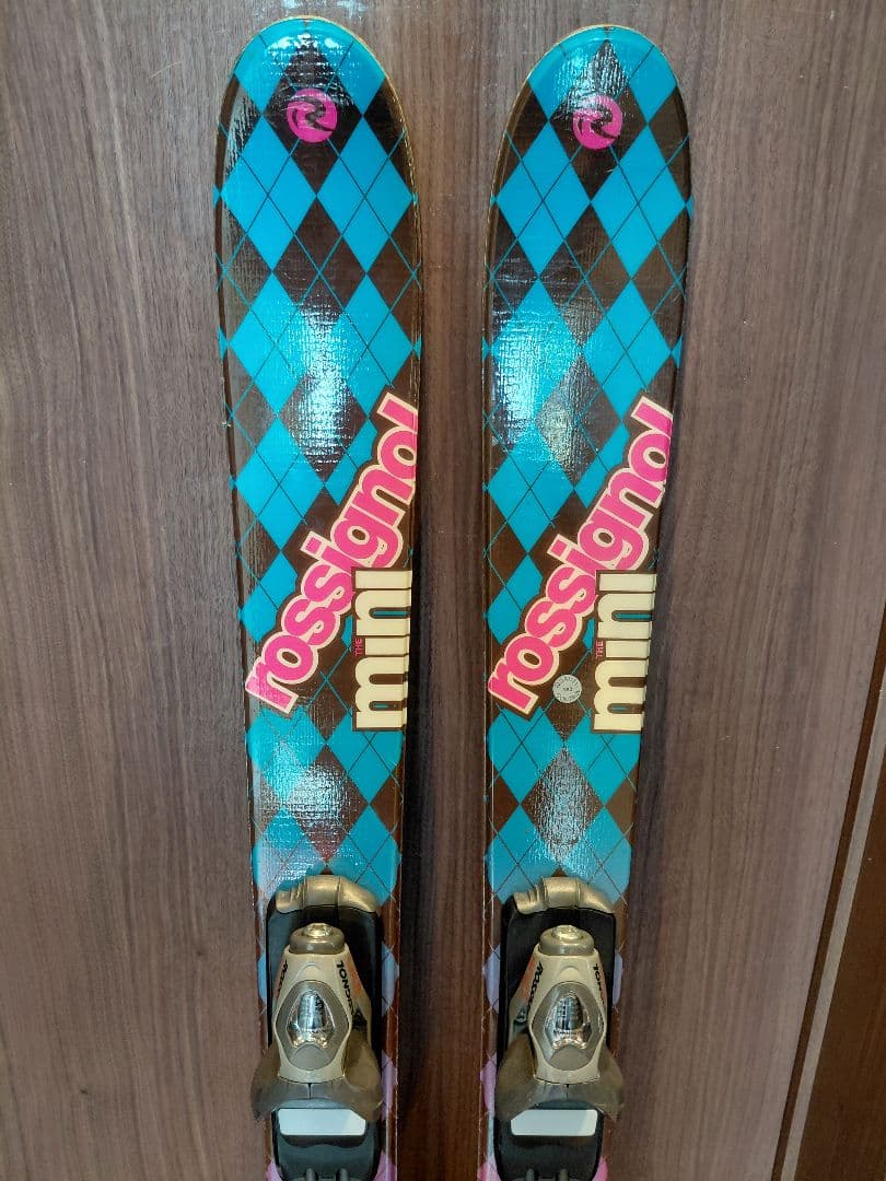 大特価❗ROSSIGNOL 128 ミッドスキー ショートスキーセット❗