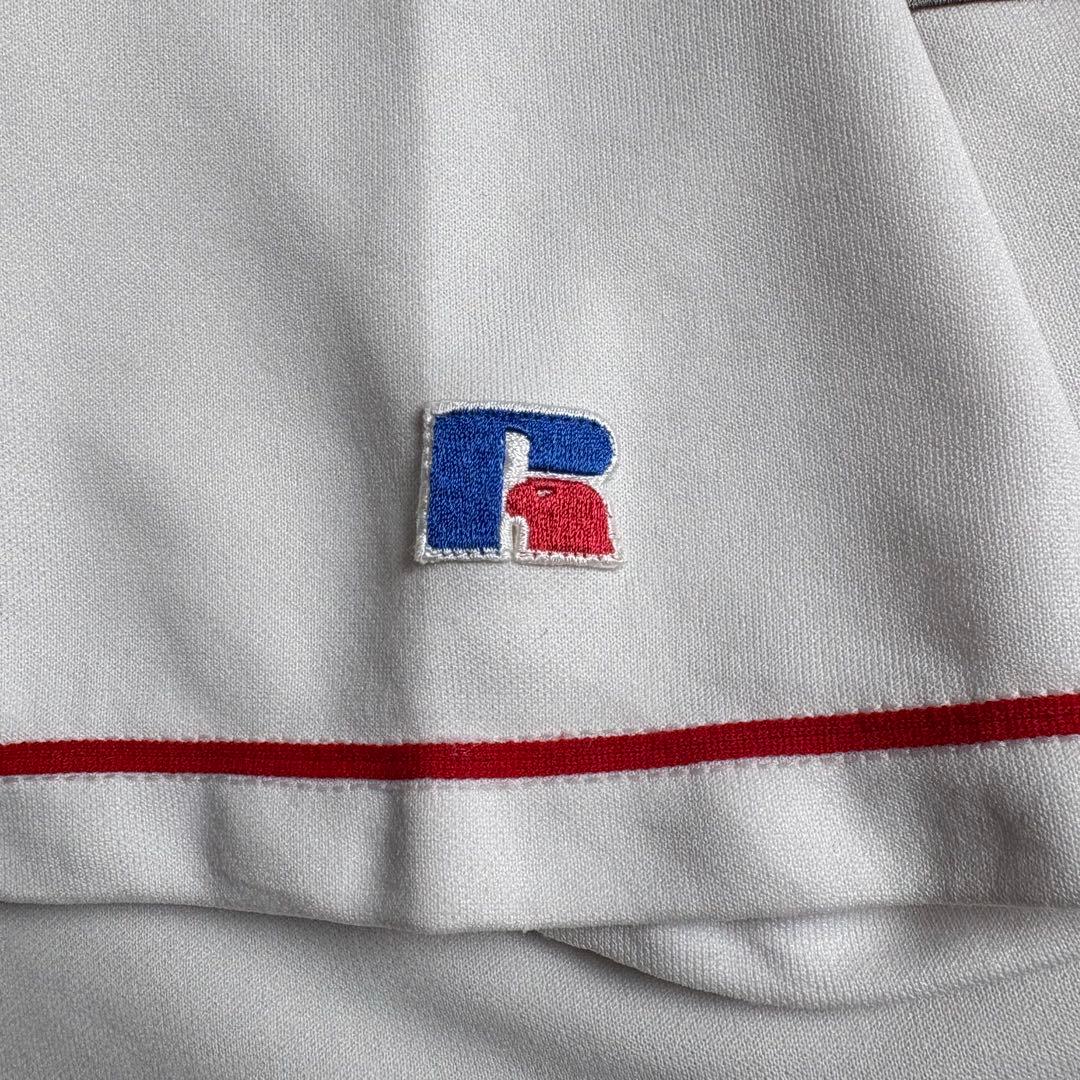 90s USA製 クリーブランドインディアンス　ユニフォーム　ベースボールシャツ