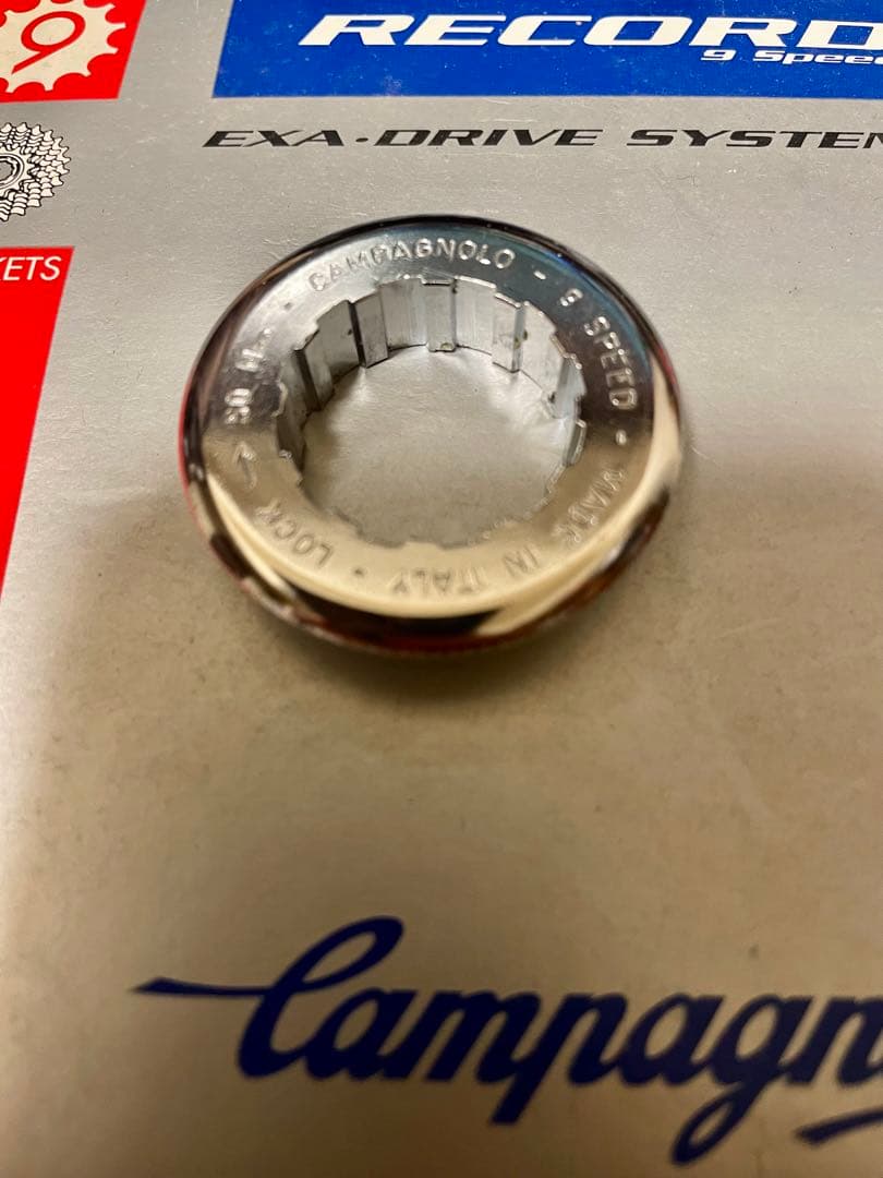 【極美品】Campagnolo RECORD 10s カセット＋新品ロックリング