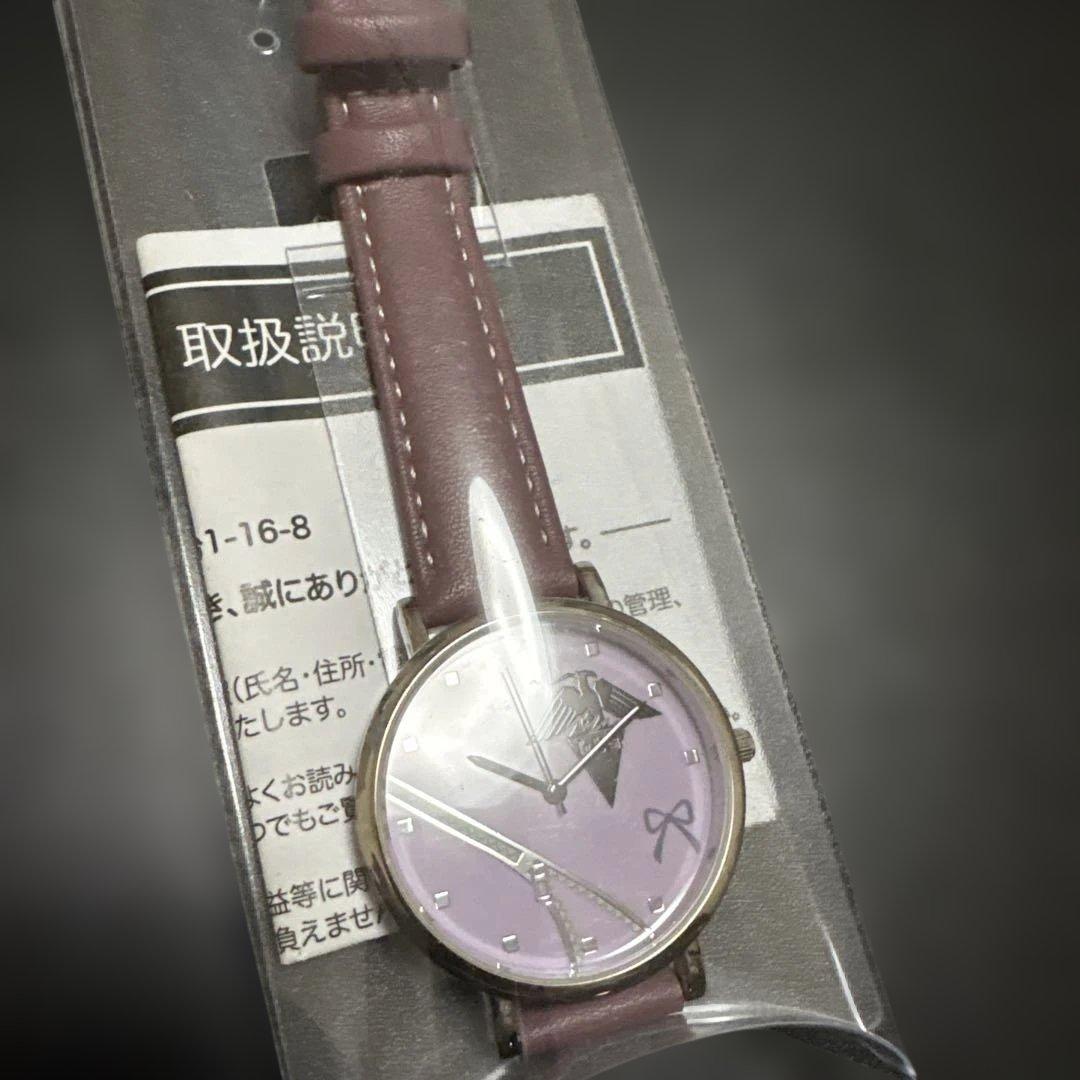 ダンガンロンパの苗木誠モデルと霧切響子モデルウォッチ腕時計