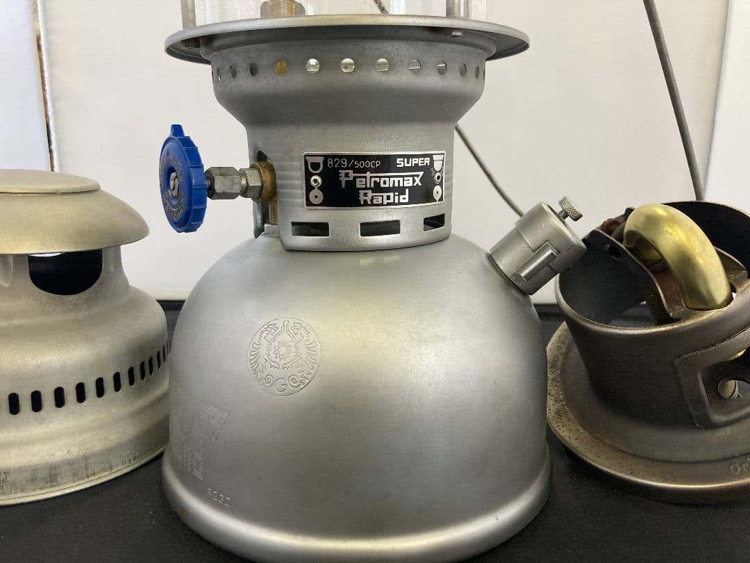 【希少・中古品】Petromax ペトロマックス HK500（アーミー）セット②