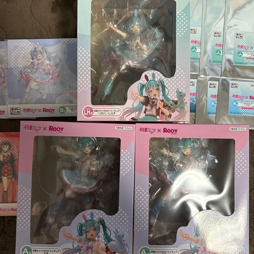 初音ミク RODY タイトーくじ　セット