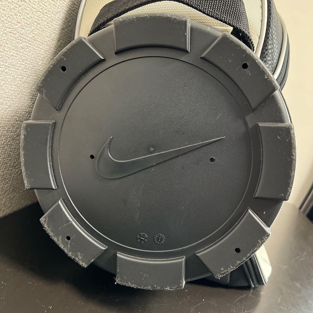希少 NIKEナイキ キャディバッグブラックシルバー 6分割 9型 ゴルフバッグ