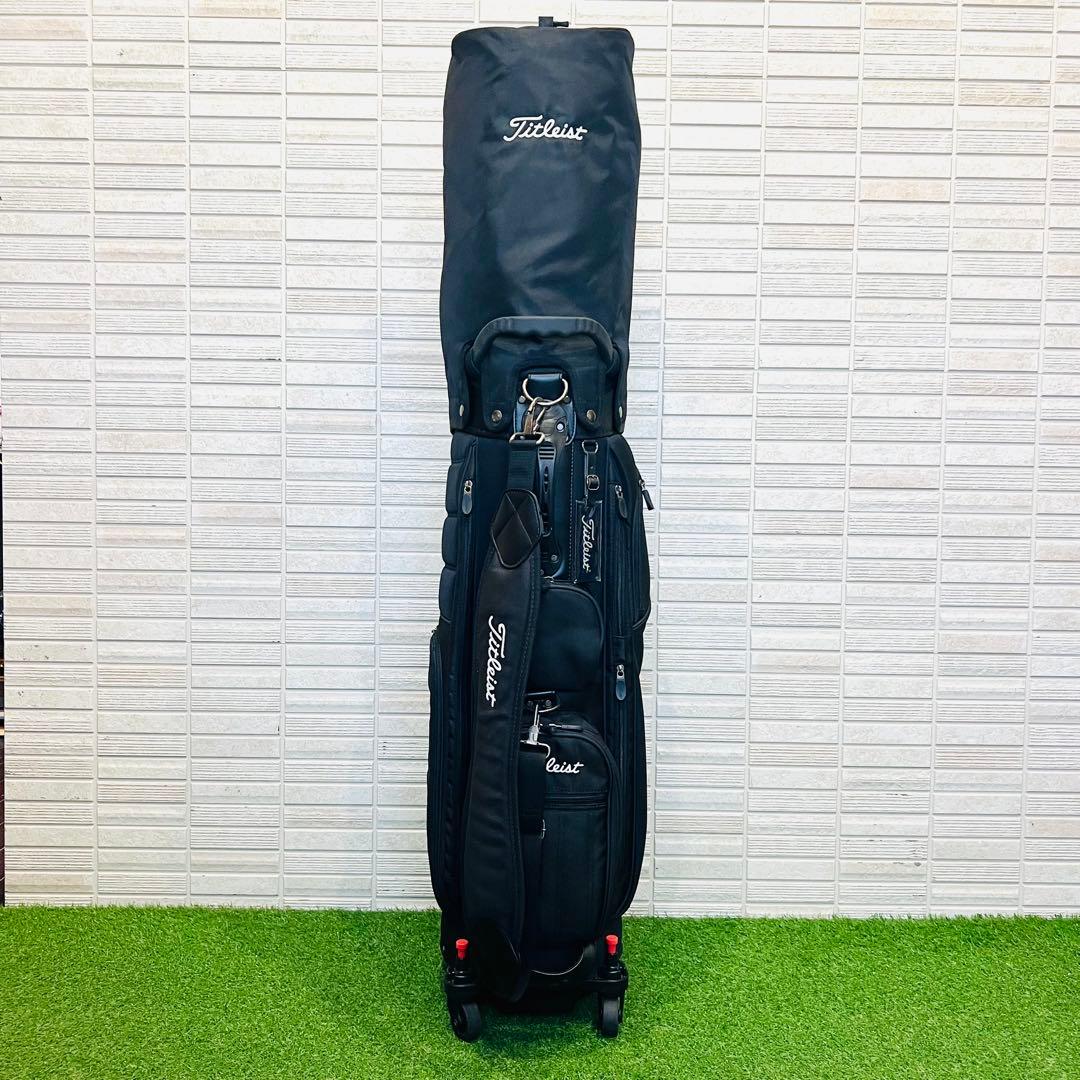 4輪 Titleist タイトリスト キャディバッグ キャリー キャスター