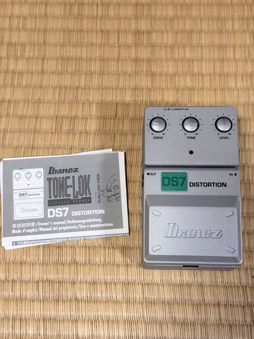 Ibanez TONE-LOK DS7 DISTORTION エフェクターペダル