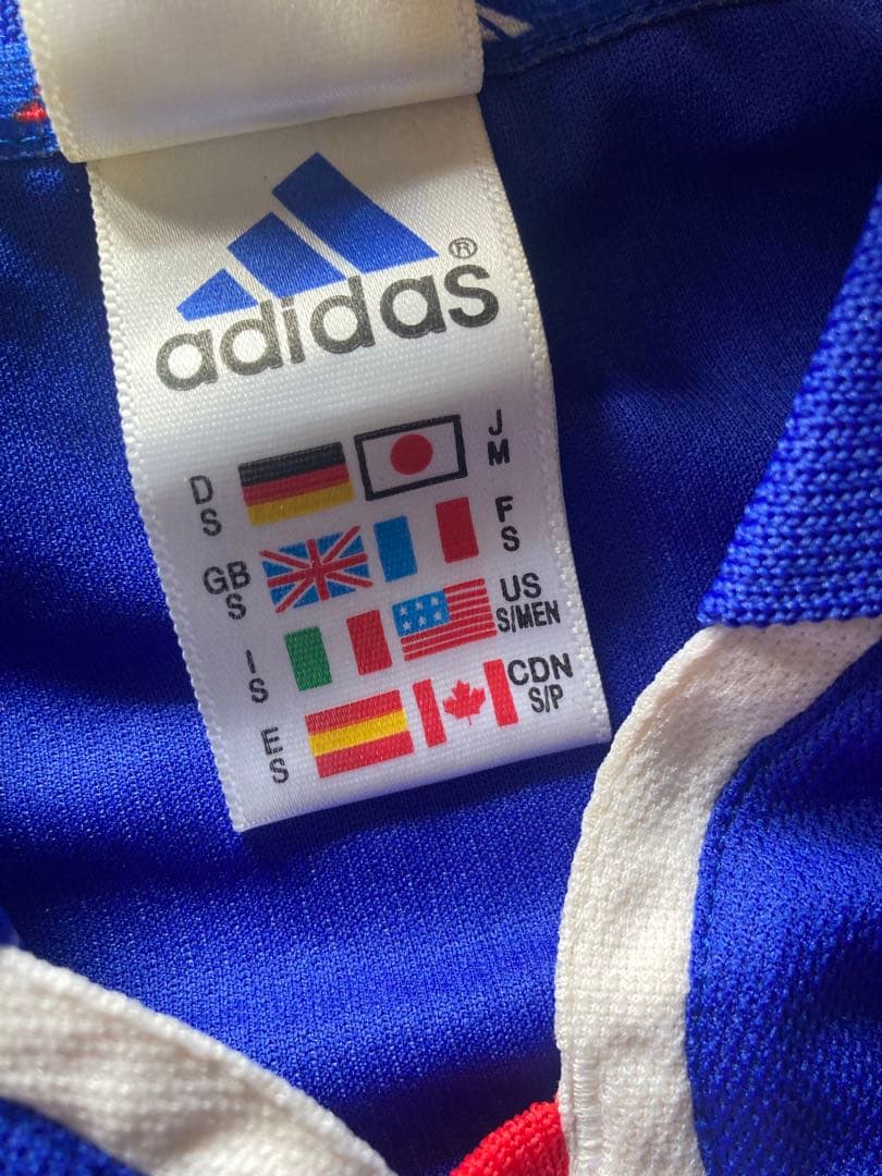 【新品未使用品】adidas 00-01フランス代表レプリカユニフォーム