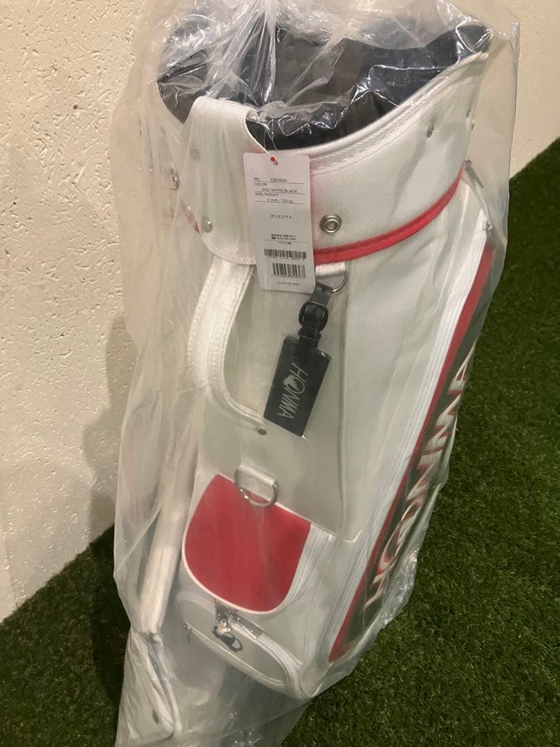 HONMA ゴルフバッグ 9インチ ホワイト/ブラック　新品　未開封