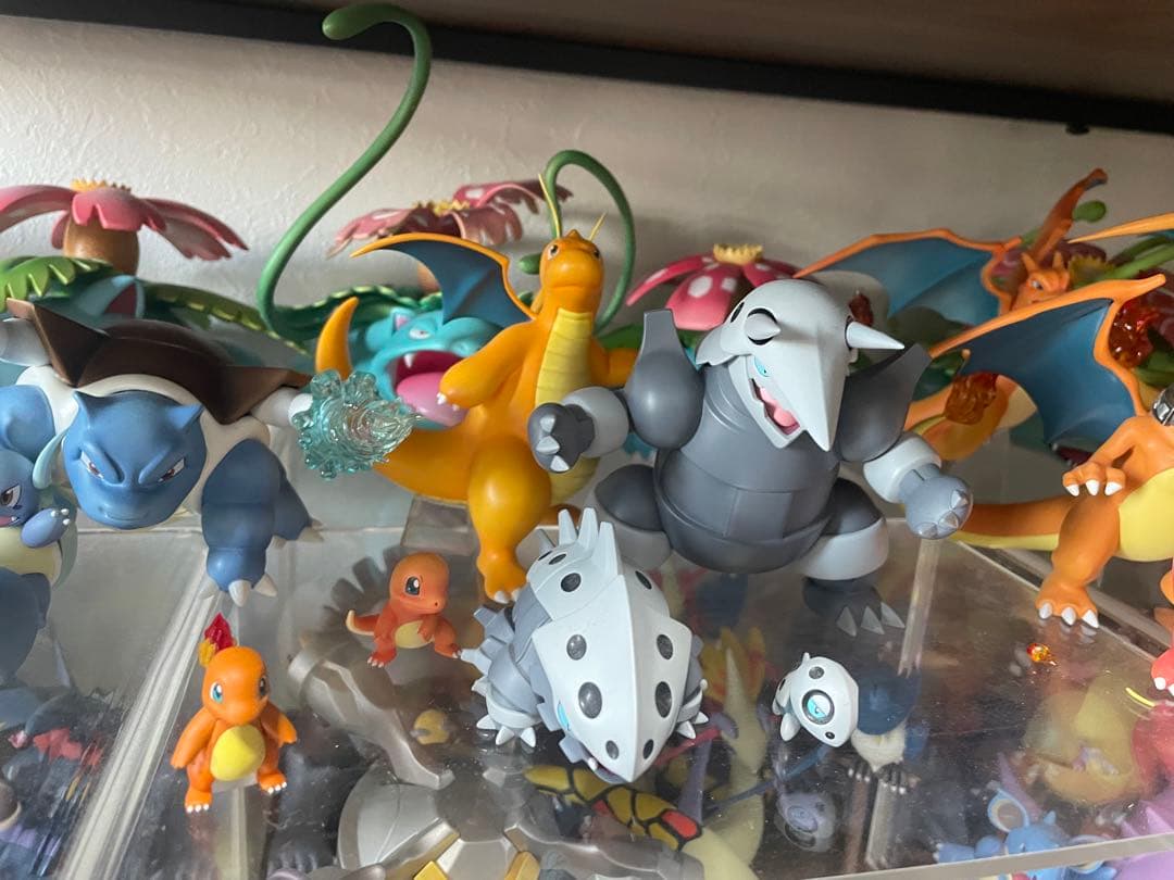 ポケモンフィギュアカメックスとフシギバナ