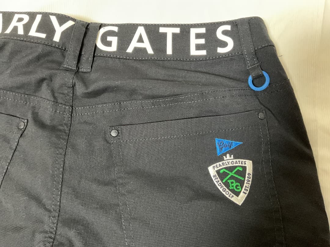 新品　PEARLY GATES ネイビー　ショートパンツ　サイズ2