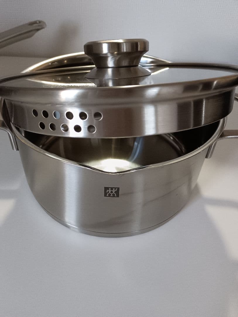 ZWILLING フライパン28cm& シチューポット 20cm&ガラス蓋