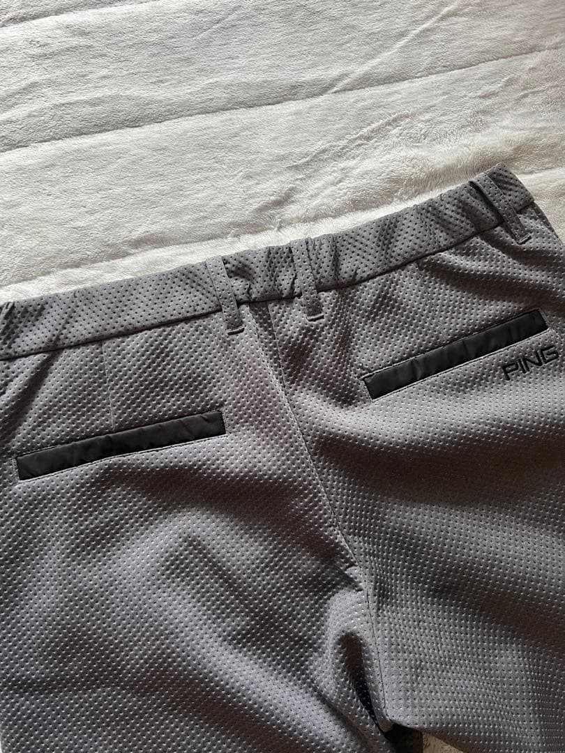 【新品未使用】PING ピン ゴルフパンツ グレー LLサイズ 残り1点！