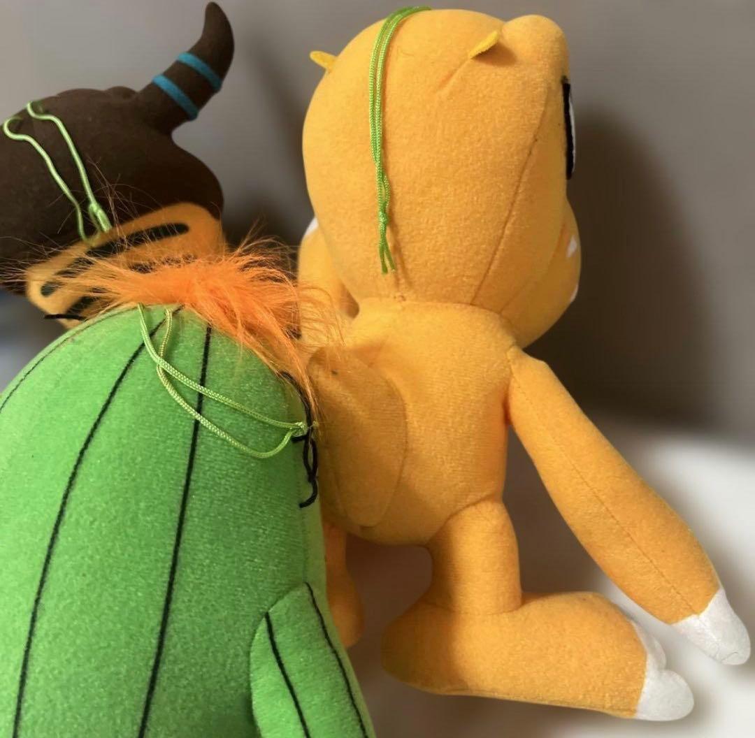 デジモンアドベンチャー2 ぬいぐるみ 全5種 コンプリート タグ付き