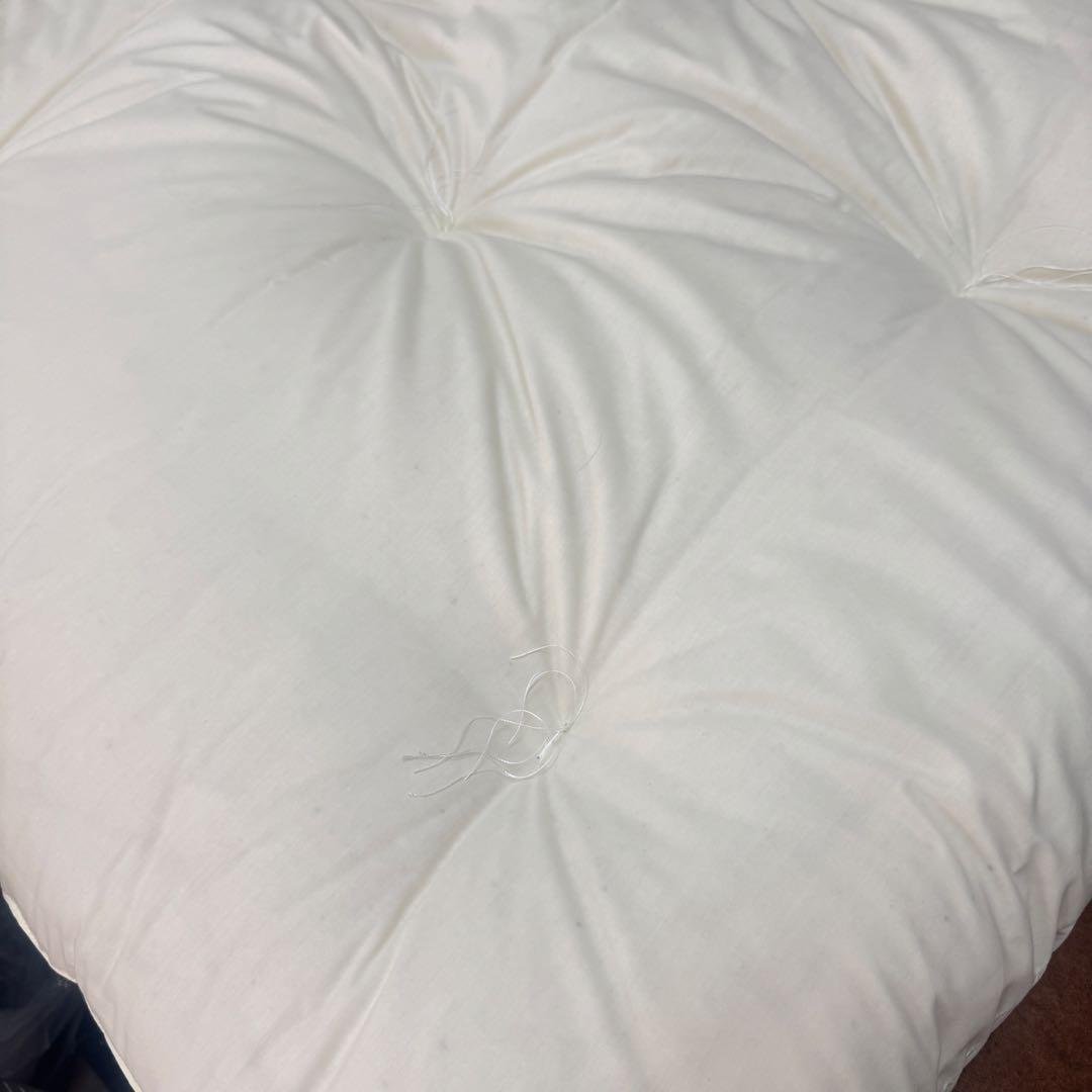 敷布団　100×200 シングル　お買い得　混綿　和布団　手作り　日本製　無地