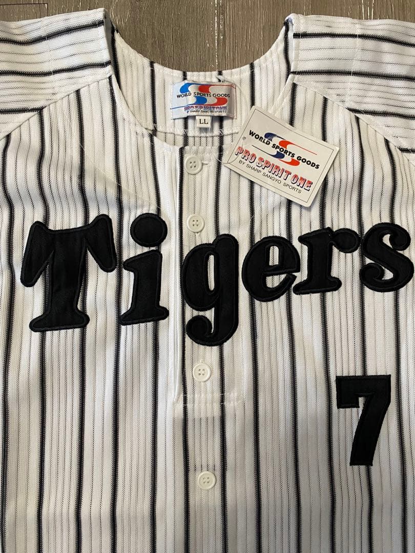 新品タグ付き　阪神タイガース　今岡誠　背番号7 球団承認　今岡真訪　LLサイズ