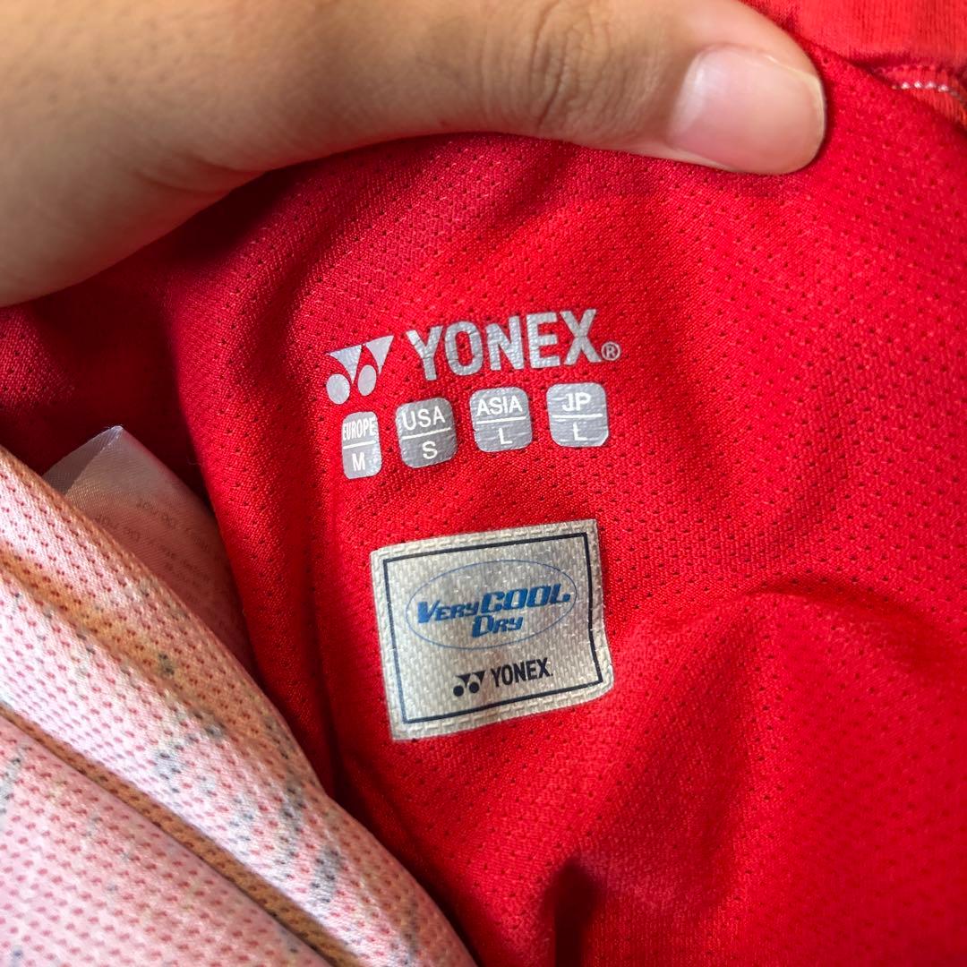 YONEX レッドパンツ