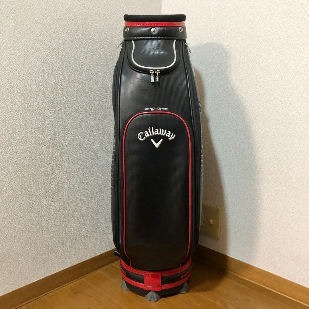 Callaway キャロウェイ ゴルフ キャディバッグ 5分割 カート ブラック