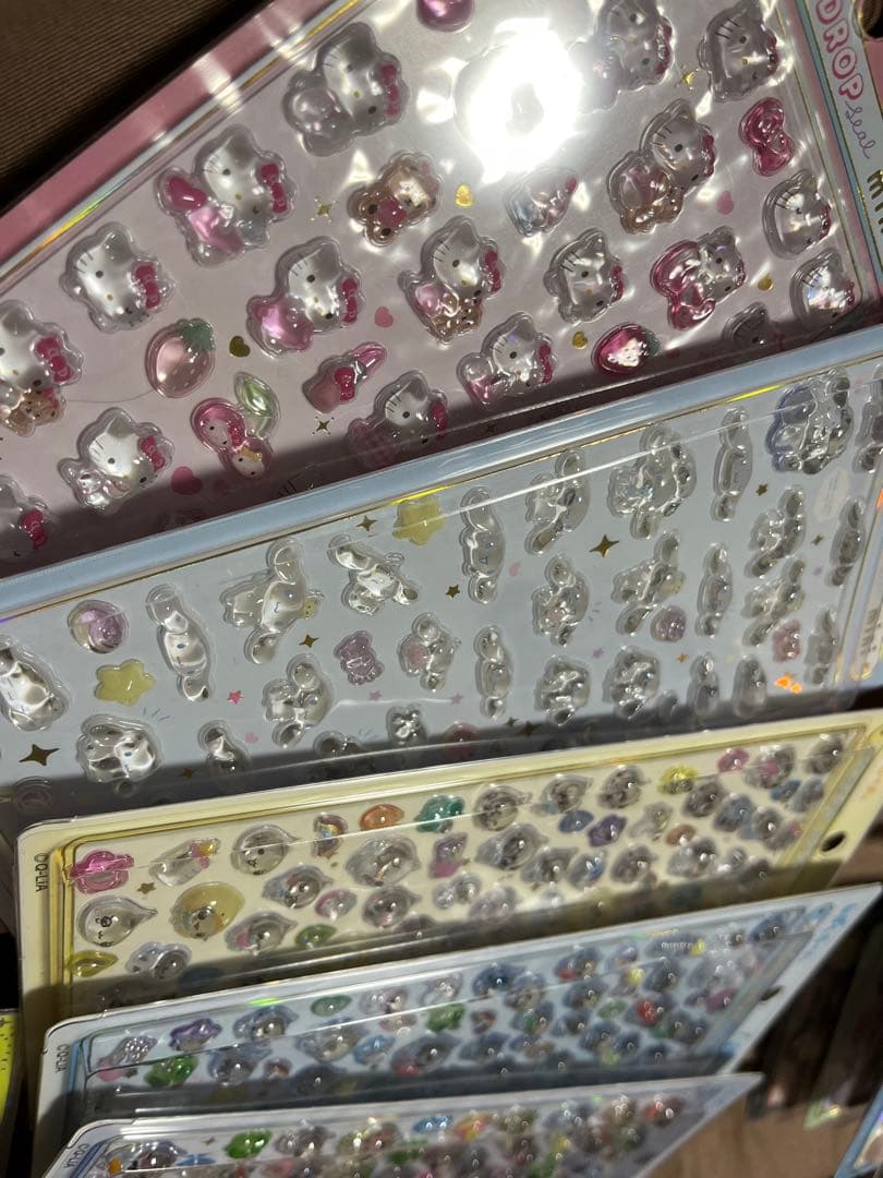 BONBON DROPシール、プリンセス、しずくミニ、トイストーリーセット正規品