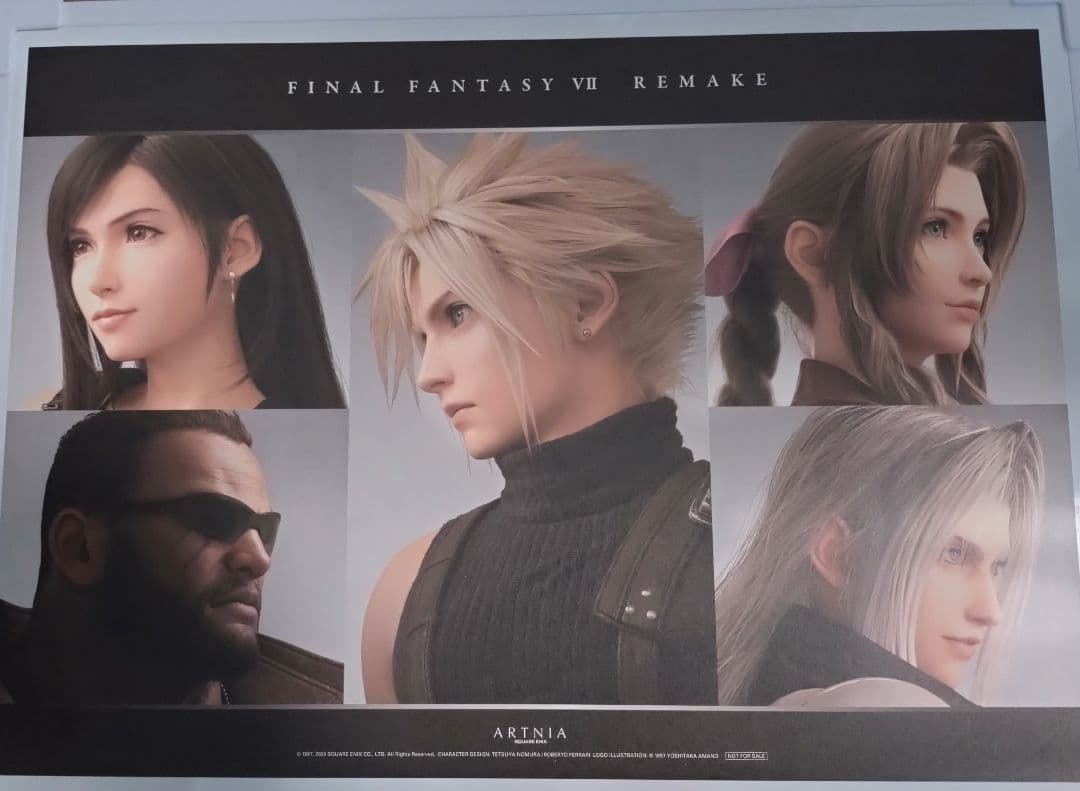 FINAL FANTASY VII REMAKE ランチョンマット 5枚セット
