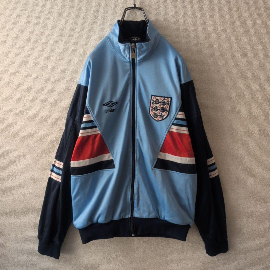 激レア☆アンブロ イングランド代表 87/90 トラックジャケット S
