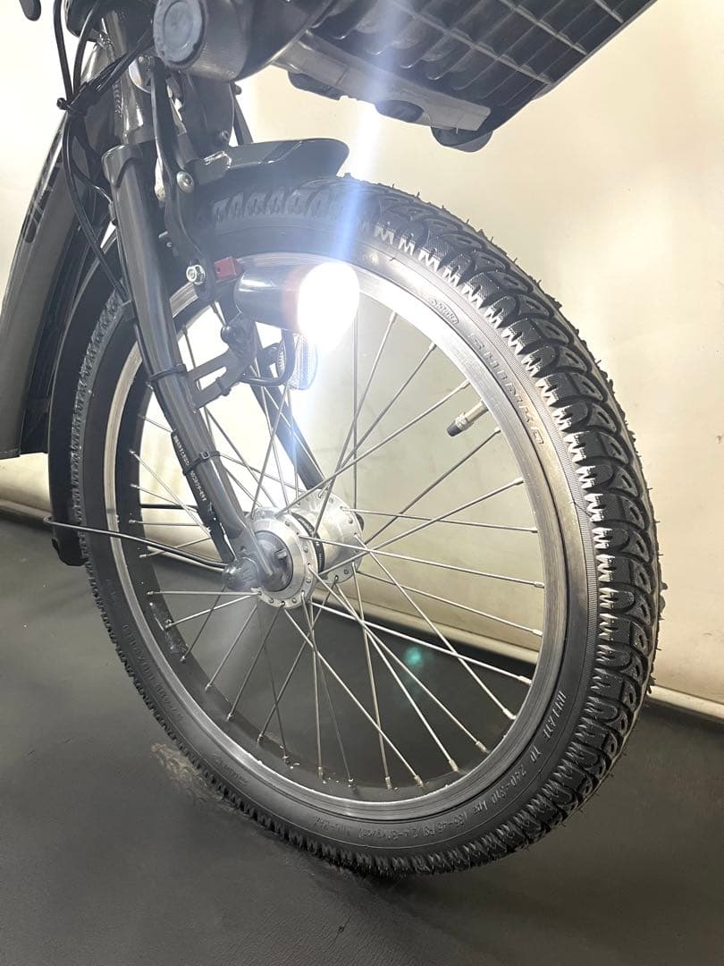 1年保証 ブリヂストン　ビッケポーラー　20インチ グレー　電動アシスト自転車
