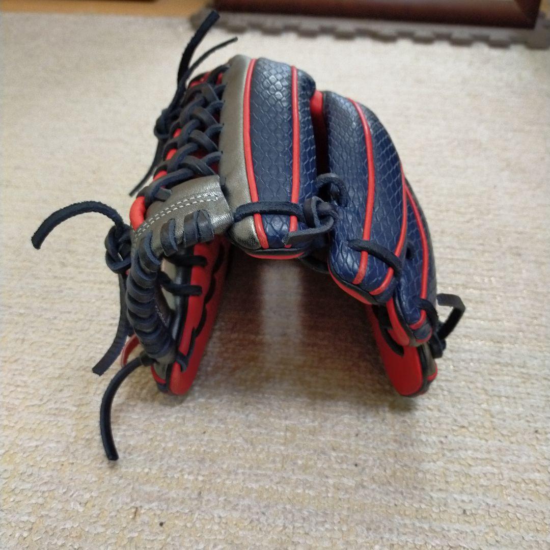 Wilson 野球グローブ　DU型　12インチ　赤×ネイビー　オールラウンド