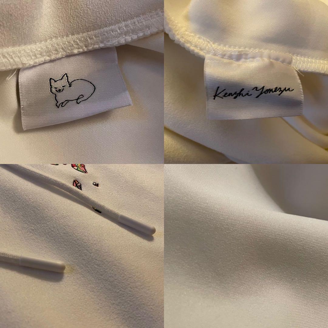 米津玄師　宝石パーカー white Ｌ