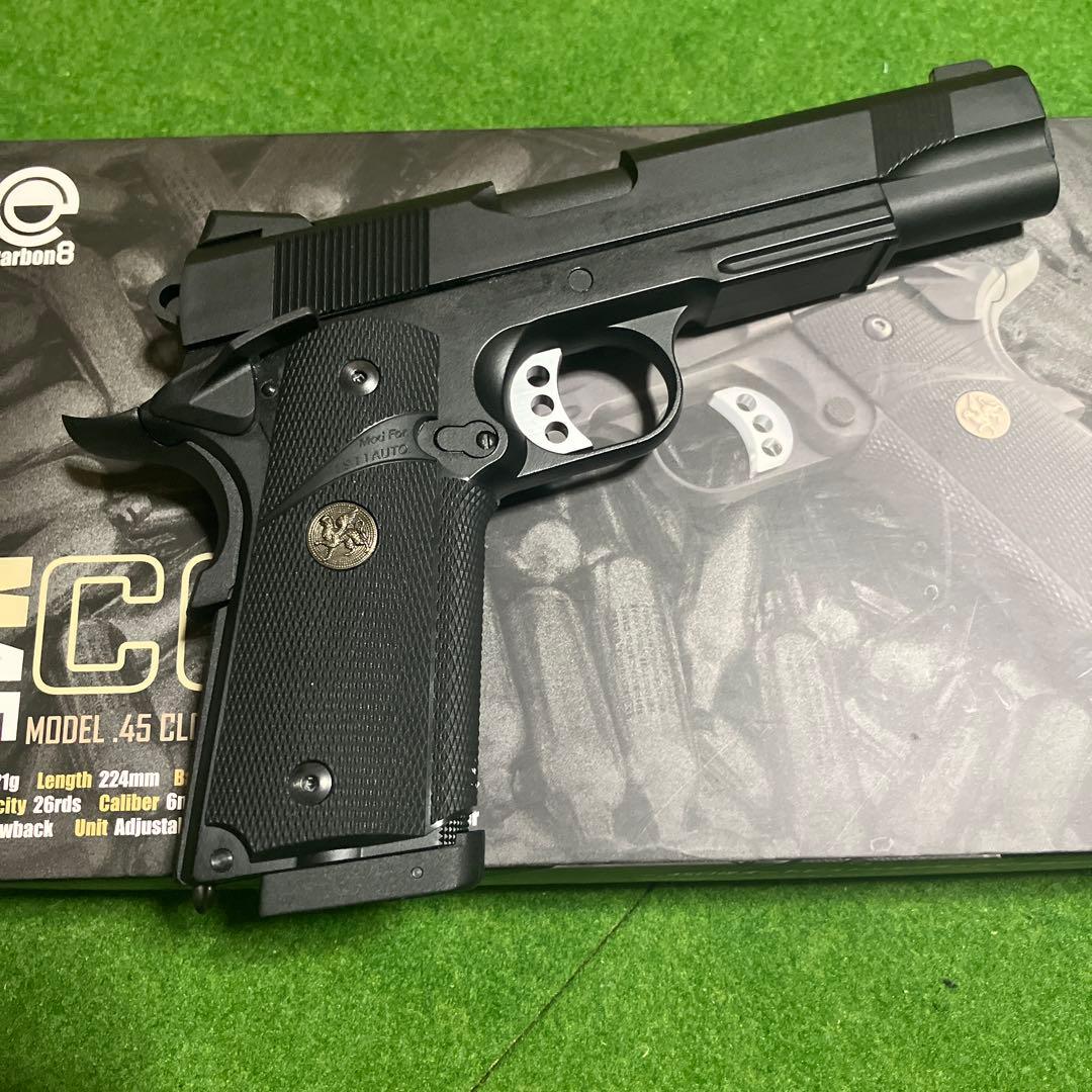 俺*飯様 Carbon8 M45 CQP ガスブローバックエアガン 安全基準適合