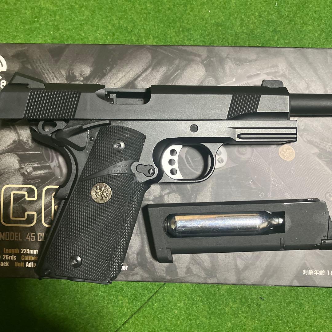 俺*飯様 Carbon8 M45 CQP ガスブローバックエアガン 安全基準適合
