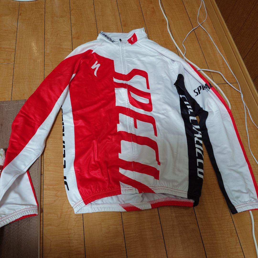 SPECIALIZED サイクルジャージ M 赤白黒 ヒロポンさん専用