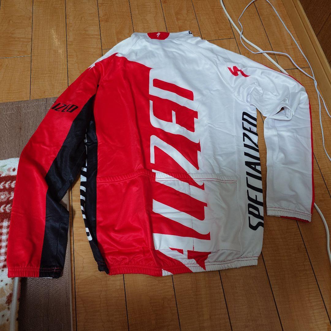 SPECIALIZED サイクルジャージ M 赤白黒 ヒロポンさん専用