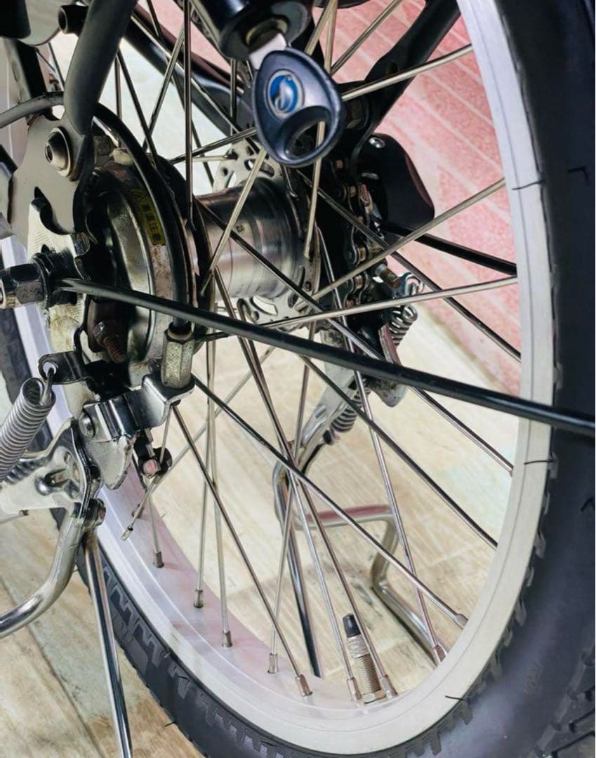 K1989 電動自転車パナソニック子供乗せ 20インチ 8Ah ブラック