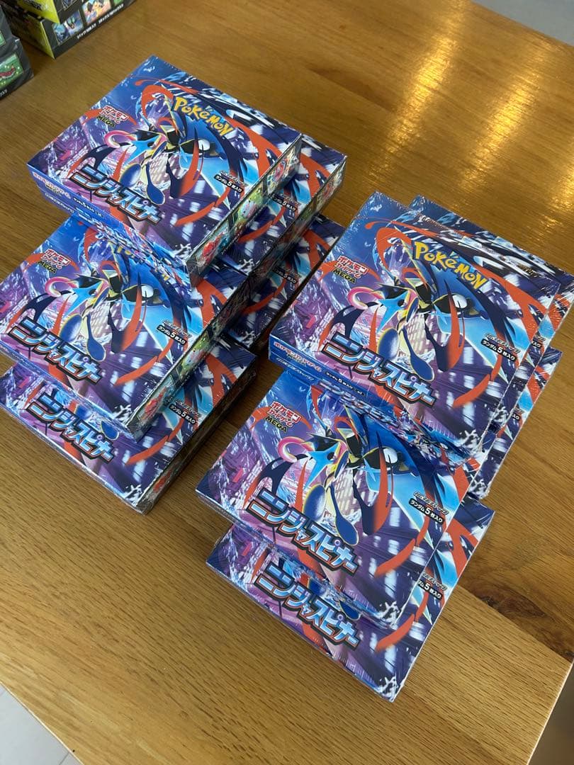 【シュリンク付】ポケモンカードゲーム ニンジャスピナー 1BOX 【新品未開封】
