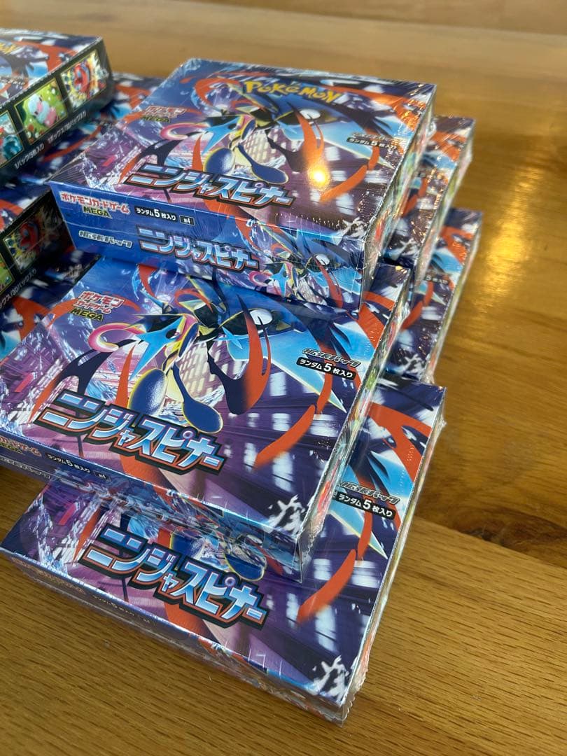 【シュリンク付】ポケモンカードゲーム ニンジャスピナー 1BOX 【新品未開封】