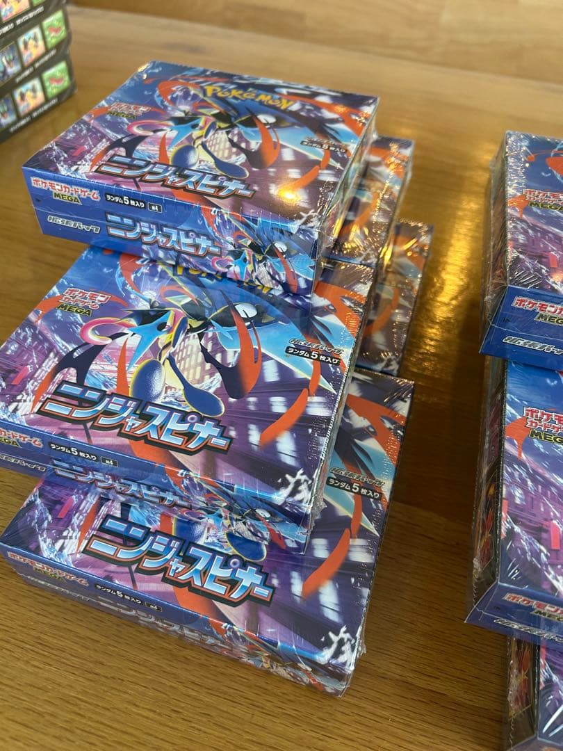 【シュリンク付】ポケモンカードゲーム ニンジャスピナー 1BOX 【新品未開封】
