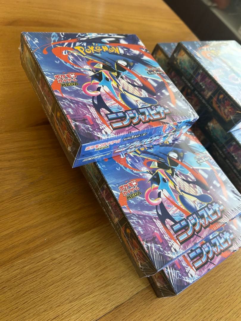 【シュリンク付】ポケモンカードゲーム ニンジャスピナー 1BOX 【新品未開封】